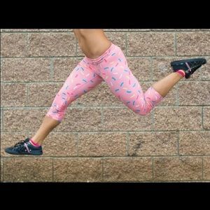 Feed Me Fight Me Sprinkle Donut Leggings